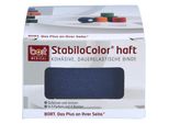 Bort Stabilocolor Benda Adesiva Coesiva, Permanentemente Elastica 4 Cm Blu, 1 Pz. Benda