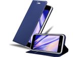 Cadorabo Custodia Per Cellulare Per Huawei Nova 2 Custodia Protettiva In Blu Cover Etui Book Case Booklet