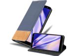 Cadorabo Cover Per Samsung Galaxy A6 Plus 2018 Cover Protettiva In Blu Shandy Cover Libro Custodia In Similcuoio