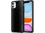 Cadorabo Custodia Per Apple Iphone 11 Custodia Protettiva In Nero Custodia Per Cellulare Custodia In Tpu Custodia Cover Cover Vetro Temperato