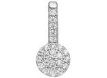 KettenanhäNger Jobo "AnhäNger Mit 24 Zirkonia", Silber (Silber 925), SchmuckanhäNger, Damen, Silber 925 (Sterlingsilber), KettenanhäNger, 925 Silber
