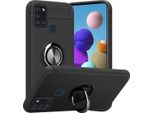 Cadorabo Custodia Protettiva Per Samsung Galaxy A21S Custodia In Nero Telefono Cellulare Cover Case Silicone Tpu