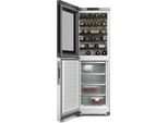 MIELE Weinkühlschrank KWNS 4784 DE, Energieeffizienz: D (A-G), silberfarben, B:59,7cm H:185,4cm T:67,9cm, Weinkühlschränke