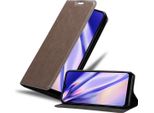 Cadorabo Custodia Per Samsung Galaxy A02S Custodia Protettiva In Marrone Custodia Per Cellulare Cover Chiusura Magnetica