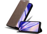 Cadorabo Cover Per Huawei Y6P Cover Protettiva In Marrone Custodia Del Telefono Cellulare Cover Chiusura Magnetica