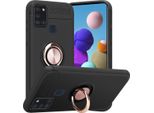 Cadorabo Custodia Protettiva Per Samsung Galaxy A21S Custodia In Nero Telefono Cellulare Cover Case Silicone Tpu