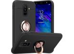 Cadorabo Cover Protettiva Per Samsung Galaxy A6 Plus 2018 Custodia In Nero Custodia Del Telefono Cellulare Cover Case Silicone Tpu