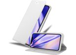 Cadorabo Custodia Per Cellulare Per Apple Iphone 11 Pro Max Custodia Protettiva In Argento Cover Etui Book Case Booklet