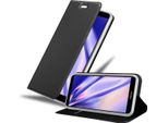 Cadorabo Custodia Per Cellulare Per Honor 7X Custodia Protettiva In Nero Cover Etui Book Case Booklet