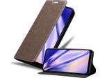 Cadorabo Custodia Per Samsung Galaxy A12 / M12 Custodia Protettiva In Marrone Custodia Per Cellulare Cover Chiusura Magnetica