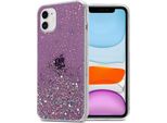 Cadorabo Custodia Per Apple Iphone 11 Pro Custodia Protettiva In Viola Custodia Del Telefono Cellulare Custodia Tpu Custodia Glitter Cover Custodia Glitter