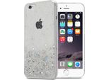 Cadorabo Custodia Per Apple Iphone 6 / 6S Custodia Protettiva In Trasparente Custodia Per Cellulare Custodia Tpu Custodia Glitter Cover Custodia Glitter