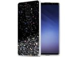 Cadorabo Cover Per Samsung Galaxy S9 Plus Cover Protettiva In Nero Custodia Per Telefono Cellulare Tpu Custodia Glitter Cover Glitter