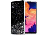Cadorabo Cover Per Samsung Galaxy A10 / M10 Cover Protettiva In Nero Custodia Per Cellulare Tpu Custodia Glitter Cover Glitter