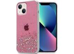 Cadorabo Custodia Per Apple Iphone 13 Custodia Protettiva In Rosa Custodia Del Telefono Cellulare Custodia Tpu Custodia Glitter Cover Glitter