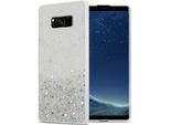 Custodia Cadorabo Per Samsung Galaxy S8 Plus Custodia Protettiva In Tpu Trasparente Custodia Per Cellulare Custodia Cover Glitter Glitter