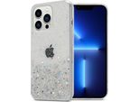 Cadorabo Custodia Per Apple Iphone 13 Pro Custodia Protettiva In Trasparente Custodia Del Telefono Cellulare Tpu Custodia Glitter Cover Custodia Glitter