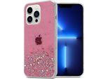 Cadorabo Custodia Per Apple Iphone 13 Pro Custodia Protettiva In Rosa Custodia Per Telefono Cellulare Custodia Tpu Custodia Cover Glitter Glitter