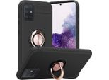 Cadorabo Custodia Protettiva Per Samsung Galaxy A71 5G Custodia In Nero Cellulare Custodia Cover Case Silicone Tpu