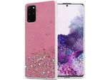 Cadorabo Custodia Per Samsung Galaxy S20 Plus Custodia Protettiva In Rosa Custodia Del Telefono Cellulare Custodia Tpu Custodia Glitter Cover Custodia Glitter