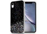 Cadorabo Custodia Per Apple Iphone Xr Custodia Protettiva In Nero Custodia Del Telefono Cellulare Custodia Tpu Custodia Glitter Cover Glitter