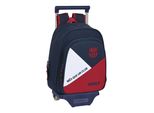 Safta F.C Barcelona Zaino Con Rotelle Blu Blu Taglia Unica