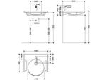 HEWI 950.19.002 Produktset WT u. Armatur,