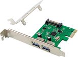 Conceptronic Emrick 2-Port Usb 3.2 Gen 2 Pci-Express-Karte - Pcie - Usb 3.2 Gen 1 (3.1 Gen 1) - Pci 2.0 - Sata 15-Pin -