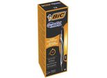 Bic Gel-Ocity Quick Dry Nero Penna A Sfera Retrattile A Clip Medio 12 Pz