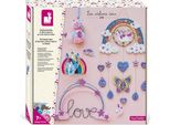 Janod Kit Artigianale Arcobaleno - Kit Di Decorazione Creativa Per Bambini