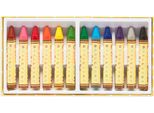 Ooly Matite Colorate Brilliant Bee - Set Di 12 Pastelli A Cera Per Bambini