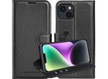 Cadorabo Custodia Per Apple Iphone 14 Custodia Protettiva In Nero Custodia Per Cellulare Cover Chiusura Magnetica