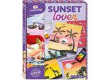 Janod Set Di Pittura Creativa - Set Di Acquerelli Per Bambini Sunset Lover