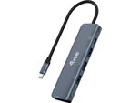Equip USB-C 5 In 1 Adattatore Multifunzionale, Hdmi, Usb 3.2 GEN1, 100W Usb Pd