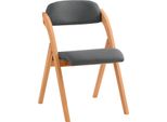 Sobuy Sedia Pieghevole In Legno Imbottita Sedia Ergonomica Da Cucina E Da Pranzo, Pieghevole E Salvaspazio, Pronta Per L'assemblaggio, Per Cucina Balcone Ufficio FST92-SG