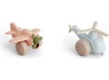 Viking Toys - Set Di Aeroplani Ed Elicotteri Hearts - Giocattolo Sostenibile