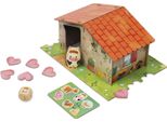 Gioco Janod - Gioco Educativo Della Fattoria In Cartone E Legno Per Bambini