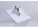Cartellino Portanome CT123, Con Clip, 60 X 90 Mm, Trasparente, 50 Pz