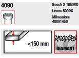 Lama Alternativa Mps Diamantata Gl 200/VL 180 Mm, Grana Zt