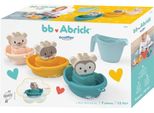 Abrick, Barchette Giocattolo Da Bagno Con Annaffiatoio - Set Di Giocattoli Da Bagno Colorati