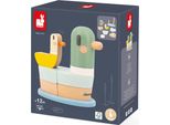 Janod Sweet Cocoon - Torre Di Legno Impilabile - Giocattolo Educativo Per Bambini