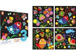 Janod Atelier - Set Di Adesivi Rotondi - Giocattolo Artigianale Creativo Da 3 Anni