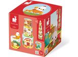 Fattoria Janod - Pollo A Torre Impilabile - Giocattolo Educativo Per Bambini