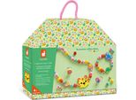 Janod Set Per Gioielli - Secret Jungle - Perline Creative In Legno