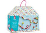 Janod Set Di Gioielli Artigianali - Giardino Fiorito - Hobby Creativo Per Bambini