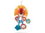 Anelli Multiattività Lilliputiens Jack Il Leone Giocattolo Sensoriale Per Bambini