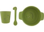 Trixie Set Prima Pappa In Silicone Mr. Dino