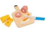 Tagliere Giocattolo In Legno Mentari - Salumi Per Bambini