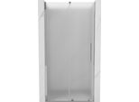 Mexen Velar Porta Doccia Scorrevole 90 Cm, Smerigliato, Cromo - 871-090-000-31-01