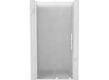 Mexen Velar L Porta Doccia Scorrevole 100 Cm, Smerigliata, Bianca - 871-100-003-31-20